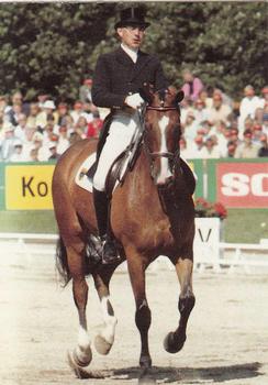 1995 Collect-A-Card Equestrian #65 Reiner Klimke / Ahlerich Front